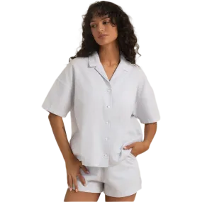 Women's Riviera Short Sleeve Raw Edge Finish