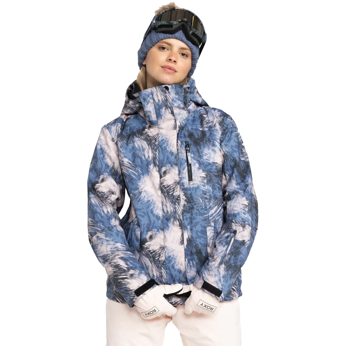 Adjustable Cuff Design Taped Edges Women's Roxy Jetty Jacket