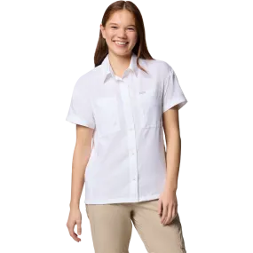 Foldable Cuff Design Women's Silver Ridge Utility Short Sleeve Shirt