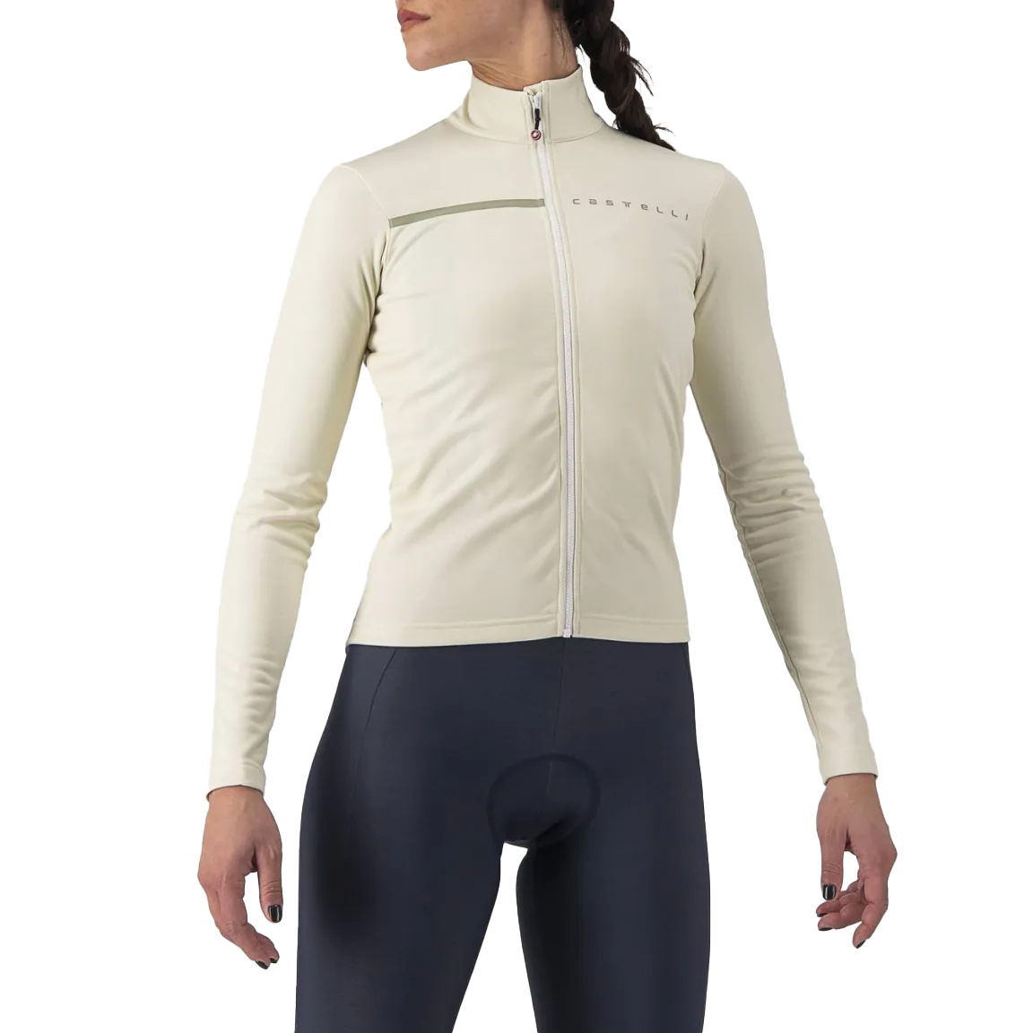 Women's Sinergia 2 Jersey Full Zip Bonded Seam Tape Odor Neutralizing Technology