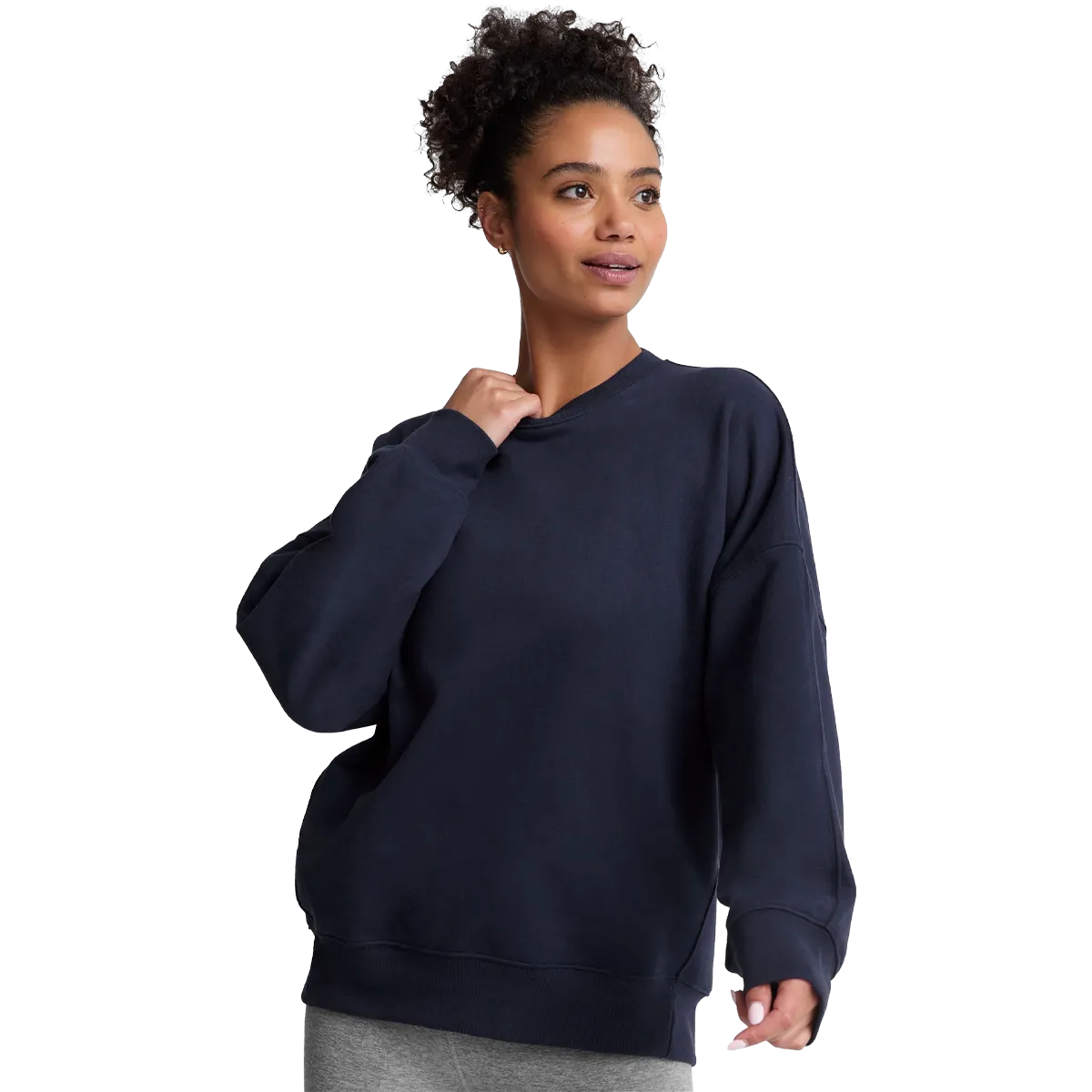 Women's Solstice Oversized Sweatshirt Lightweight Design Adjustable hood design