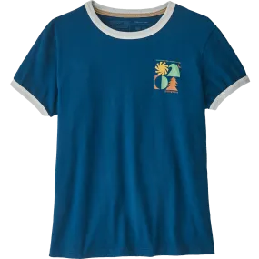 Women's Spirited Seasons Organic Ringer Tee Comfy Layering