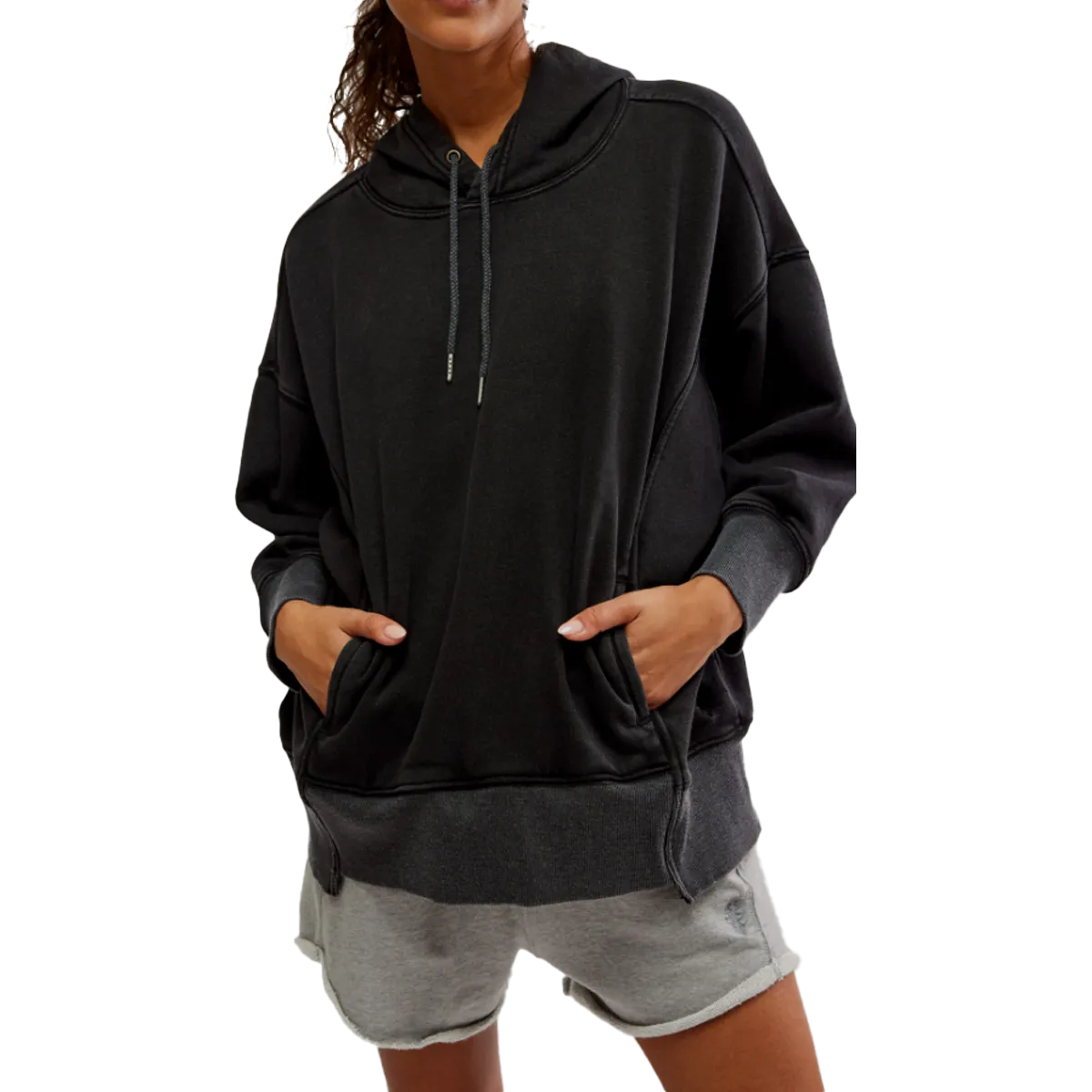 Women's Sprint to the Finish Hoodie Sleek Layer Look Waterproof Coating