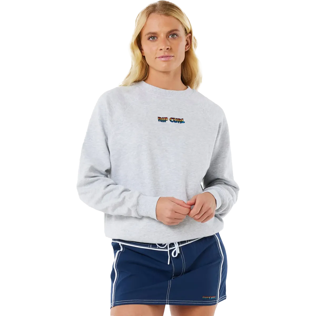 Women's Stephanie Gilmore Graphic Crew Summer Sweater Thermal regulation
