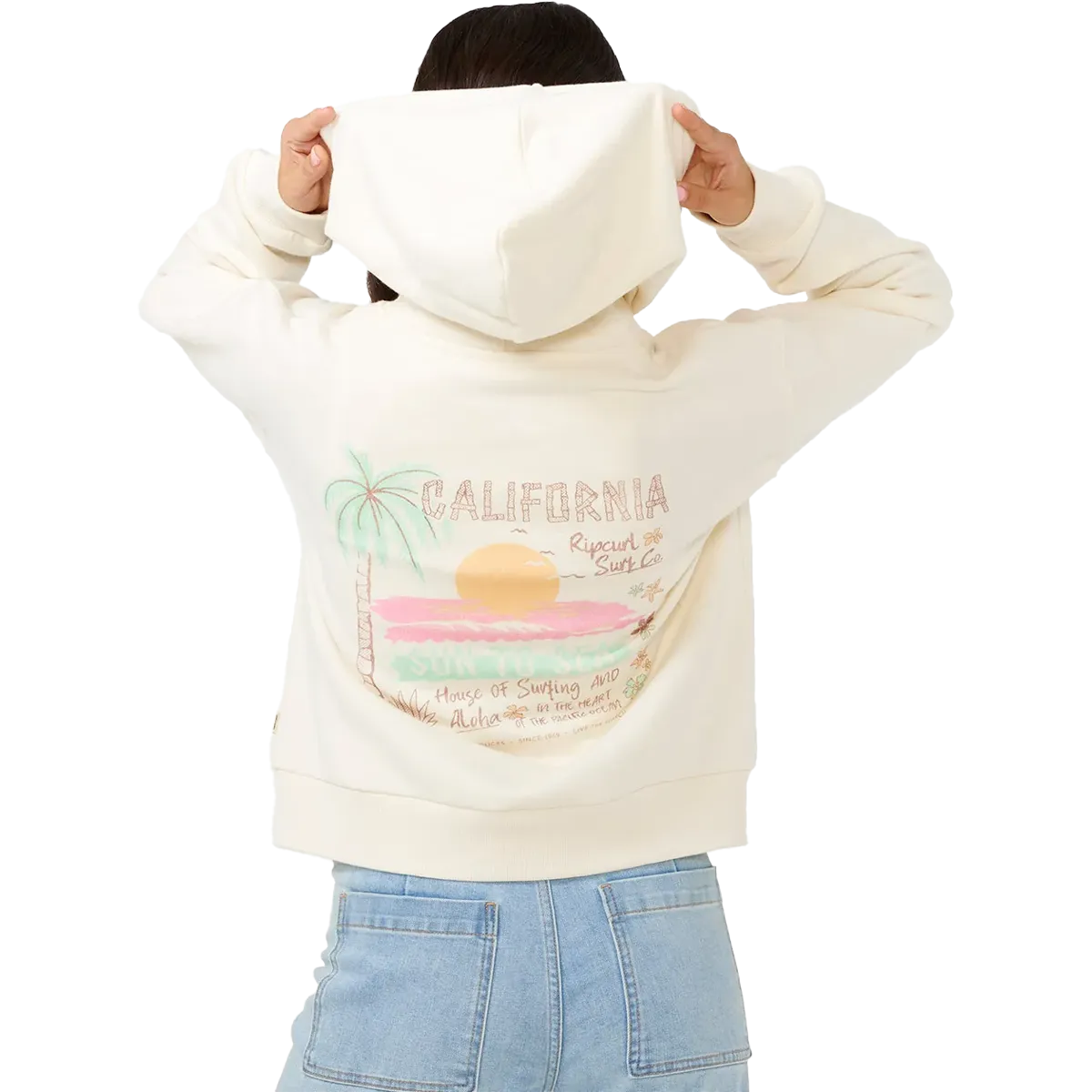 Chill Ready Weatherproof Construction Women's Sun To Sea Relaxed Hood