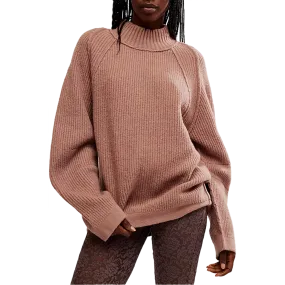 Hidden Zipper Pocket Women's Sunbeam Sweater
