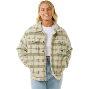 Women's Sunrise Session Sherpa Jacket Good Material