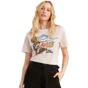 Women's Tahiti Short Sleeve Tee Essential Fashion