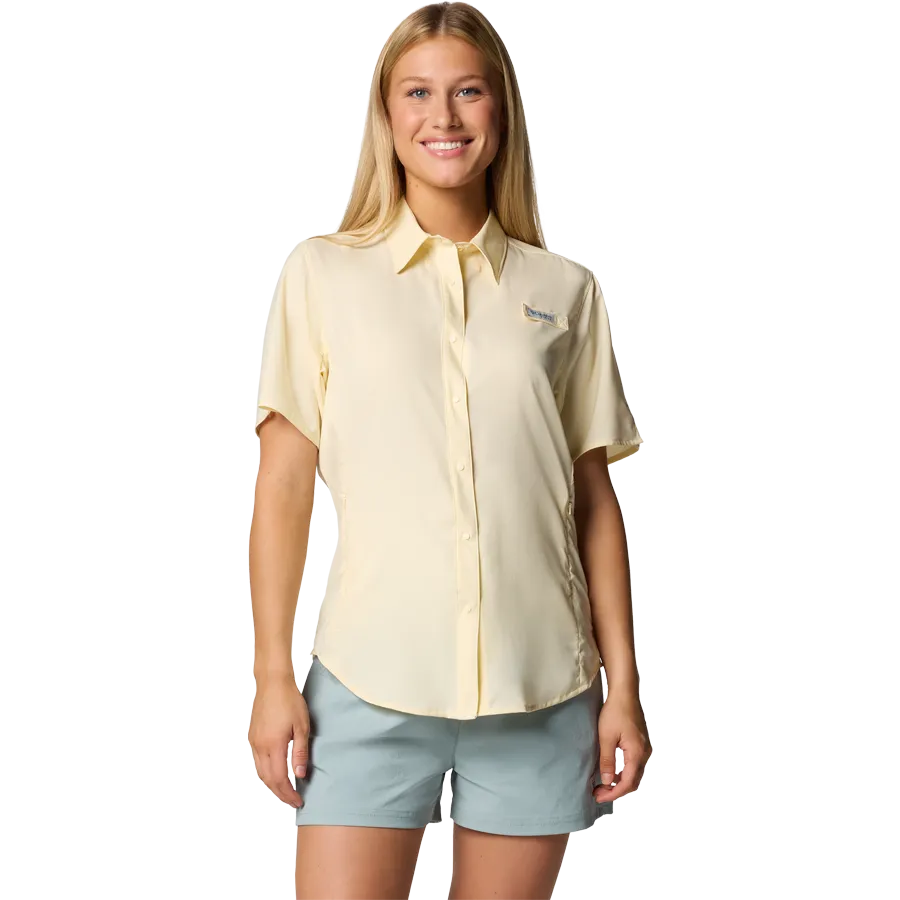 Women's Tamiami II Short Sleeve Shirt Compression Fit Engineering