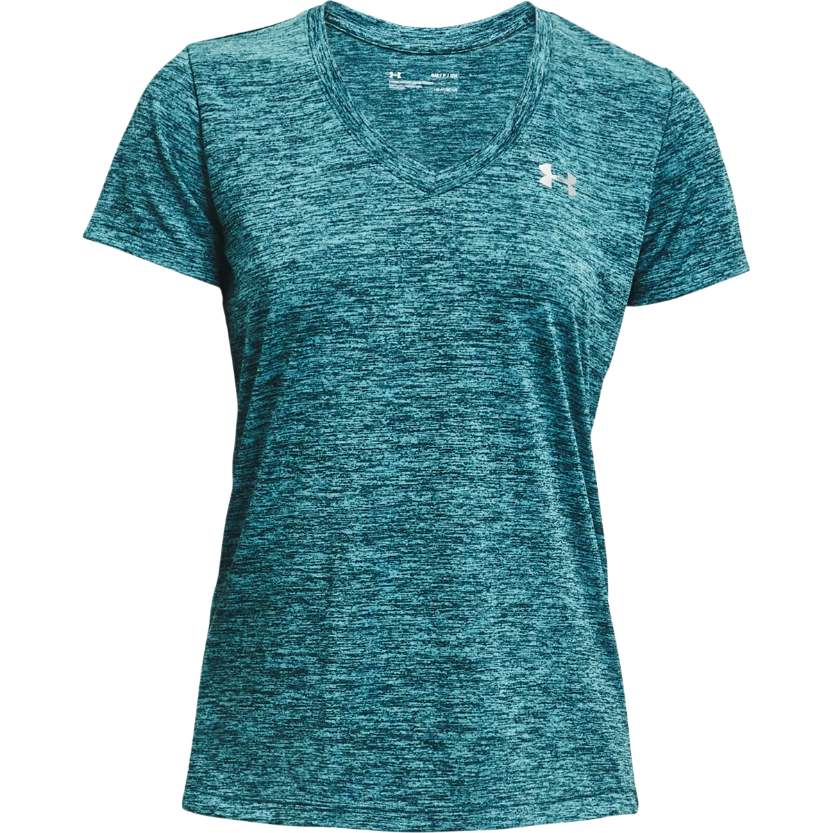 Breathable mesh panel Women's Tech Twist SS V-Neck