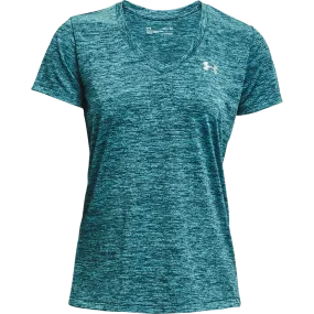 Women's Tech Twist SS V-Neck Fashion Comfort