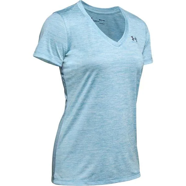 Women's Tech Twist SS V-Neck Layered Wear Light Design