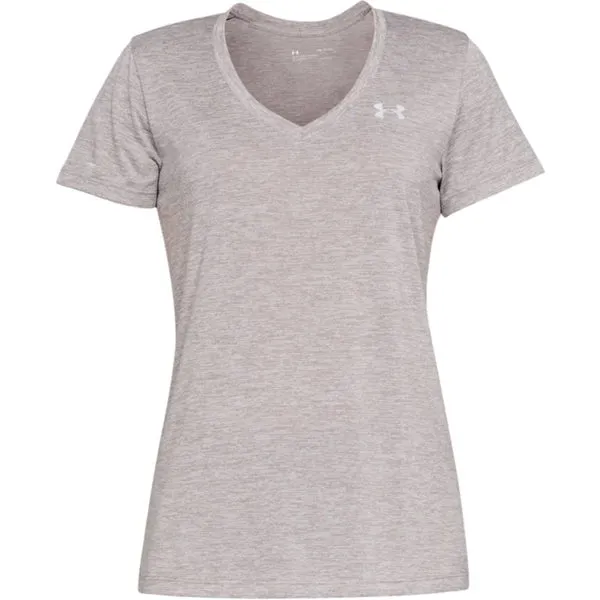 Breathable apparel Breathable Yarn Composition Women's Tech Twist SS V-Neck