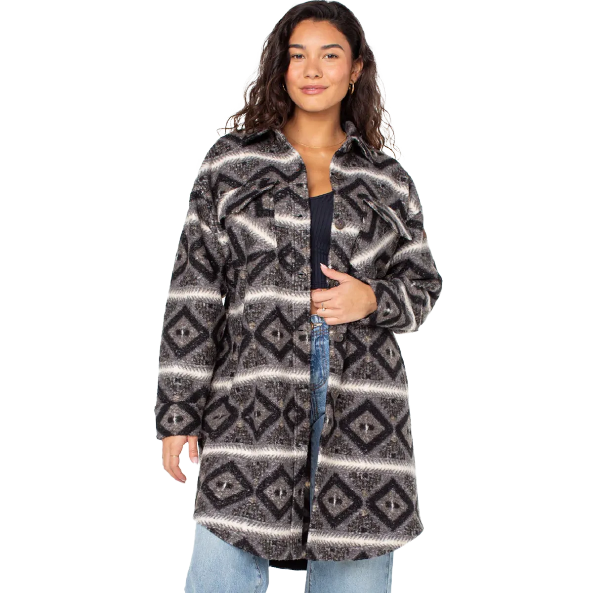 Compact Travel Friendly Women's Walkabout Fleece Jacket