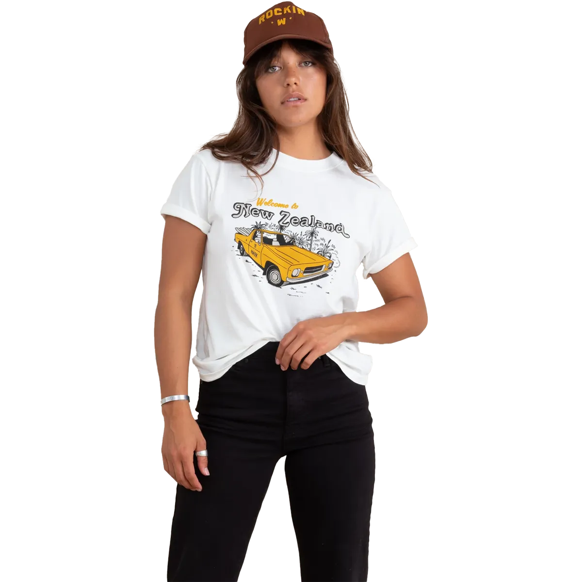 Placket Detailing Durable Stitch Pattern Women's Welcome to NZ