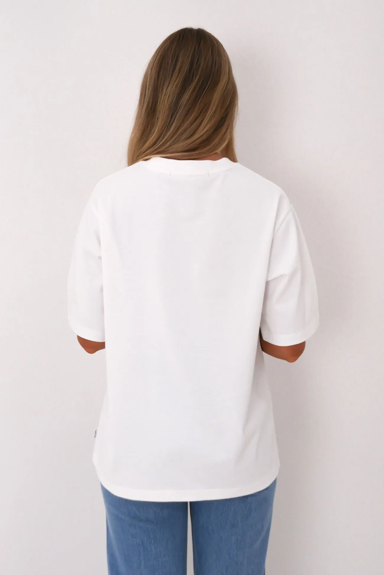Silent Luxe Tee White MultipurposeCuffs Breezy Design