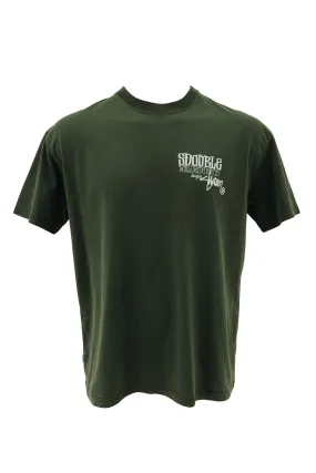 Quick Dry Technology ZeroDistressFinish World Wide Roots Tee Washed Forest