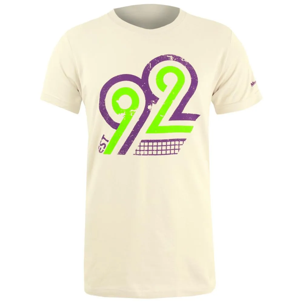 Elegant Wrap - around Merchant of Tennis Unisex 92 Vintage Tee - Cream