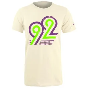Wrap - around Merchant of Tennis Unisex 92 Vintage Tee - Cream Corduroy Slip-On Style