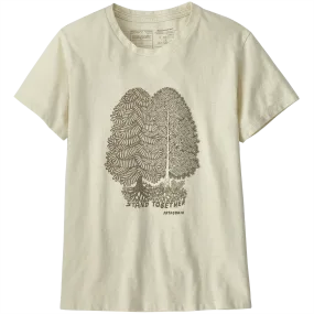 Women's Wisdom Afoot Responsibili-Tee monochromatic UV resistant