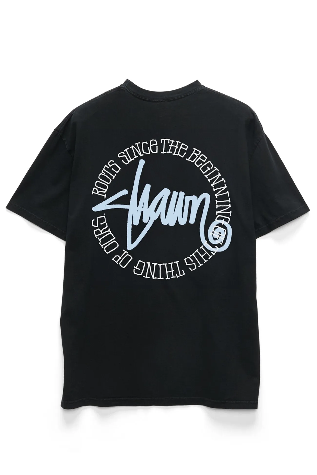 This Thing Dot Tee Washed Black Holiday Wear Subtle Logo Placement