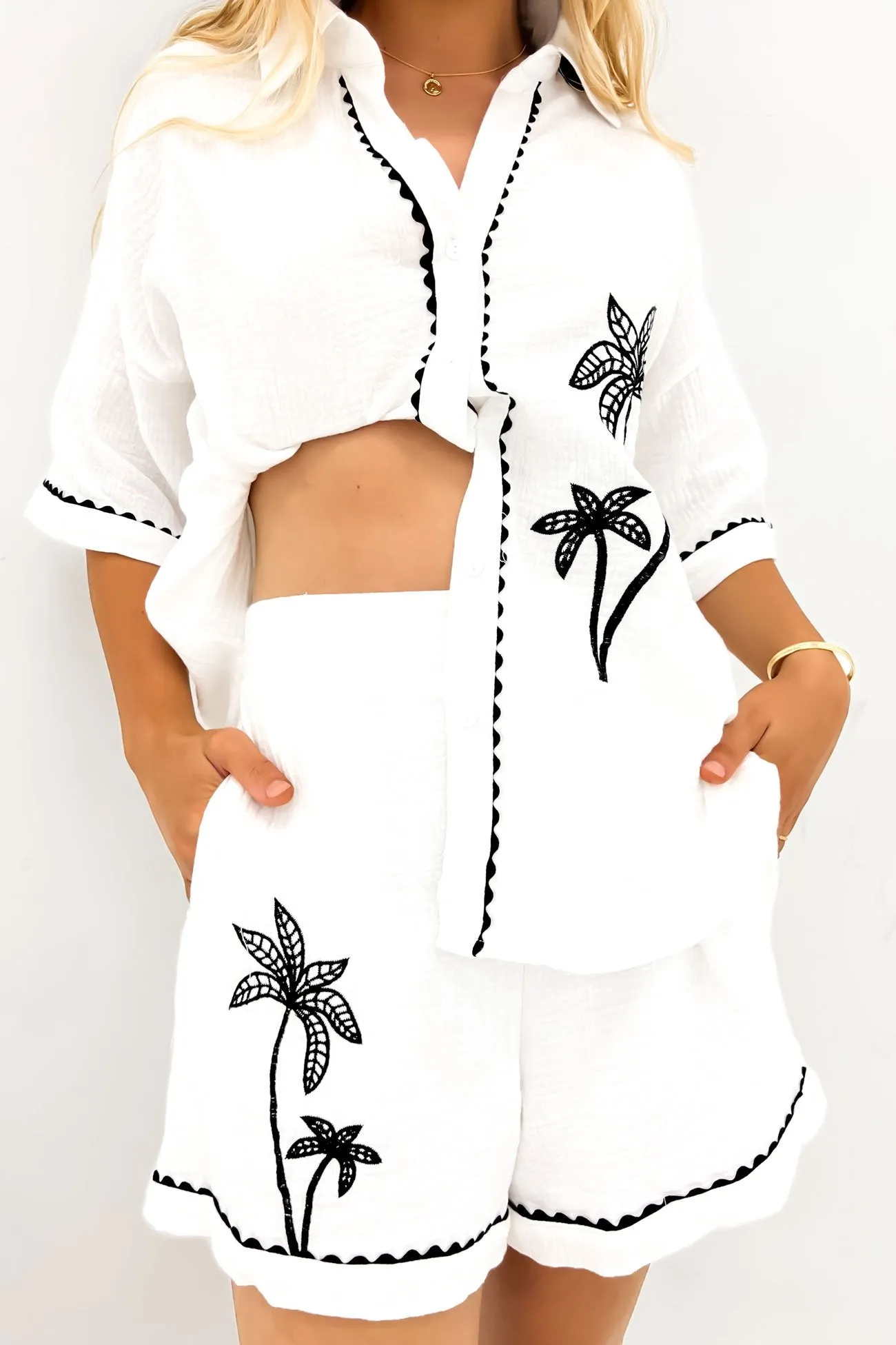Networking Session Xavier Shirt White