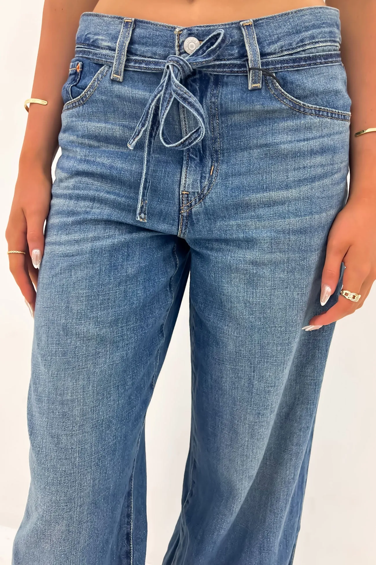 XL Straight Jean Stop Flaxing Beach Day Versatile Soft Loose Outdoor Adventure Work Meeting