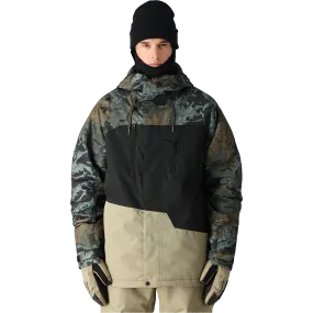 Men's Geo Insulated Jacket Stand Up Collar