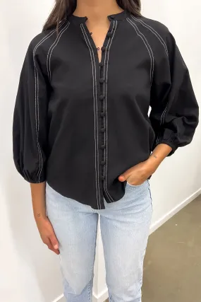 Rylah Top Black Autumn Wear
