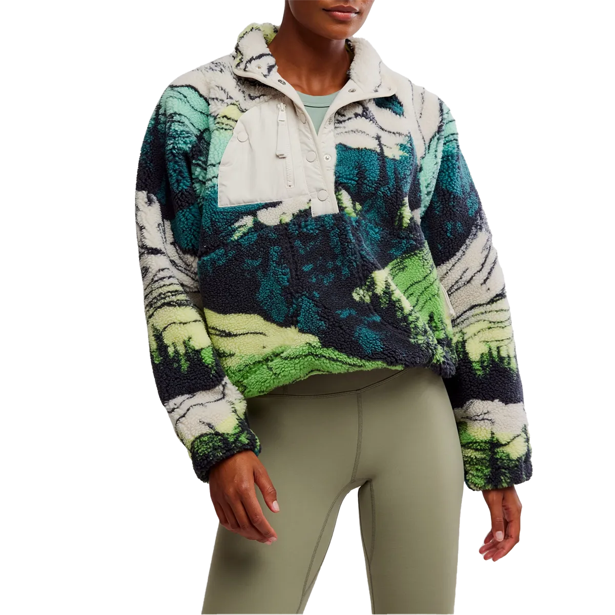 Layered Drape Thermoregulating Lining Women's Rocky Ridge Pullover