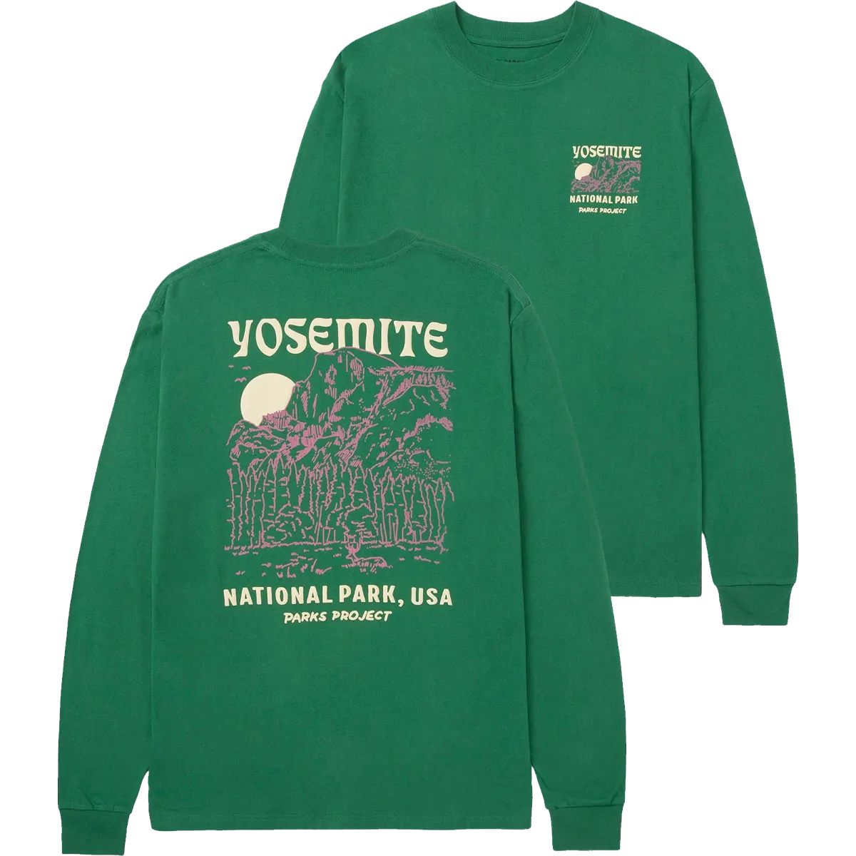 Formal Elegance Yosemite Puff Print Long Sleeve Tee