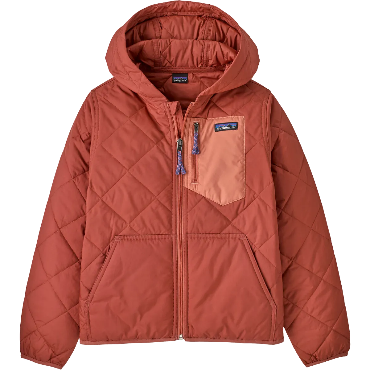 BreathableFabric Weekend Style Youth Diamond Quilted Hoody