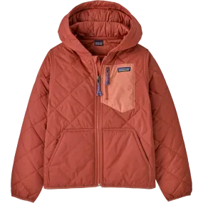 Soft touch finish Youth Diamond Quilted Hoody