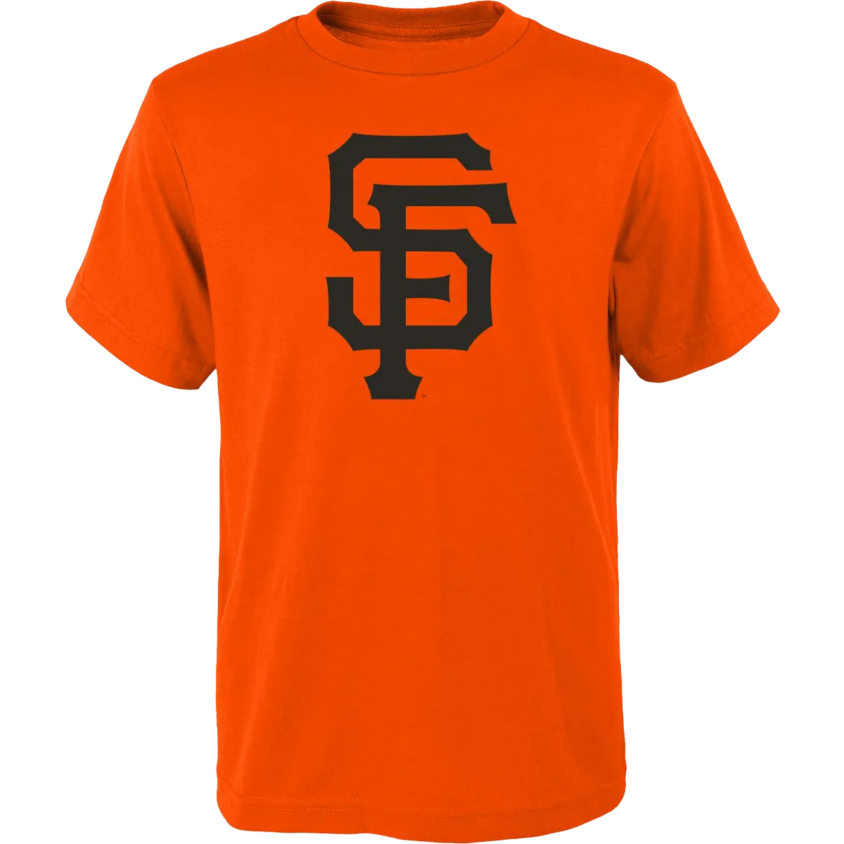Sophisticated Casual Youth Giants Primary Logo Short Sleeve Tee