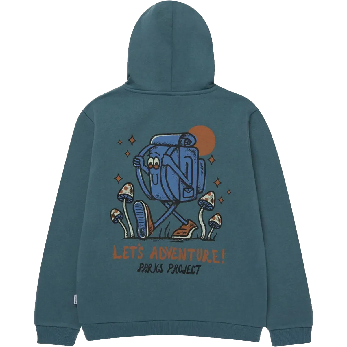 ReinforcedStressPoints Compact Storage Youth Let's Adventure Full Zip Hoodie