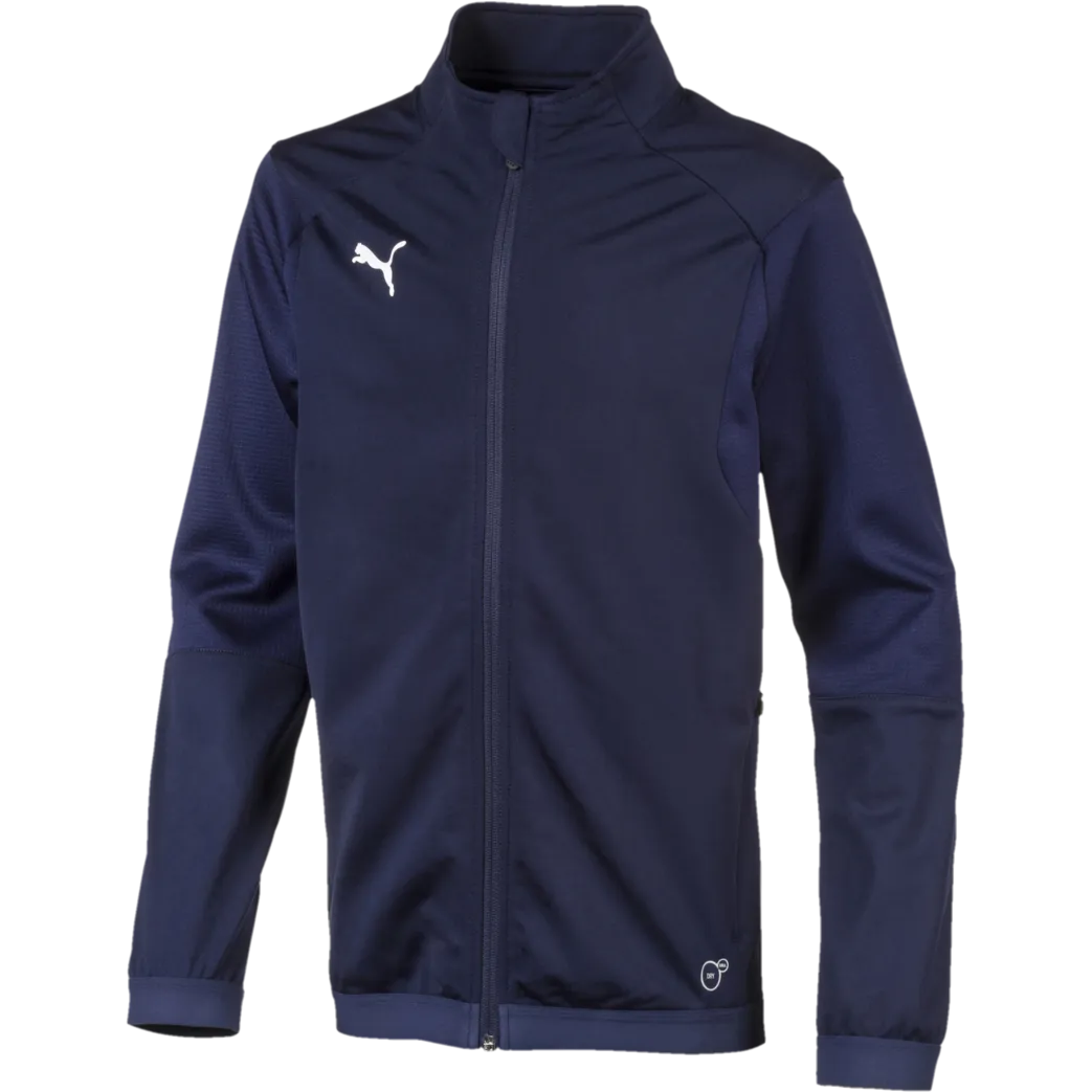 Layered Hem Design Long Length Youth Liga Training Jacket