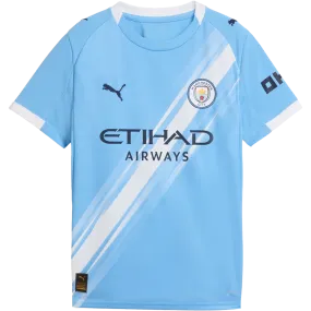 Adjustable Collar System Youth Manchester City FC Home Jersey Replica