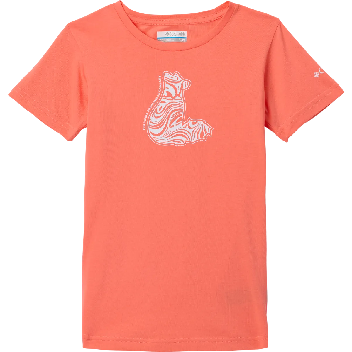Youth Mission Lake Graphic Short Sleeve Shirt AthleisureCompatible Bonded Seam Durability