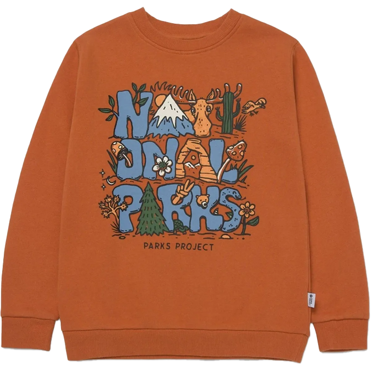 Wicking Inner Lining Youth Peace in National Parks Crew