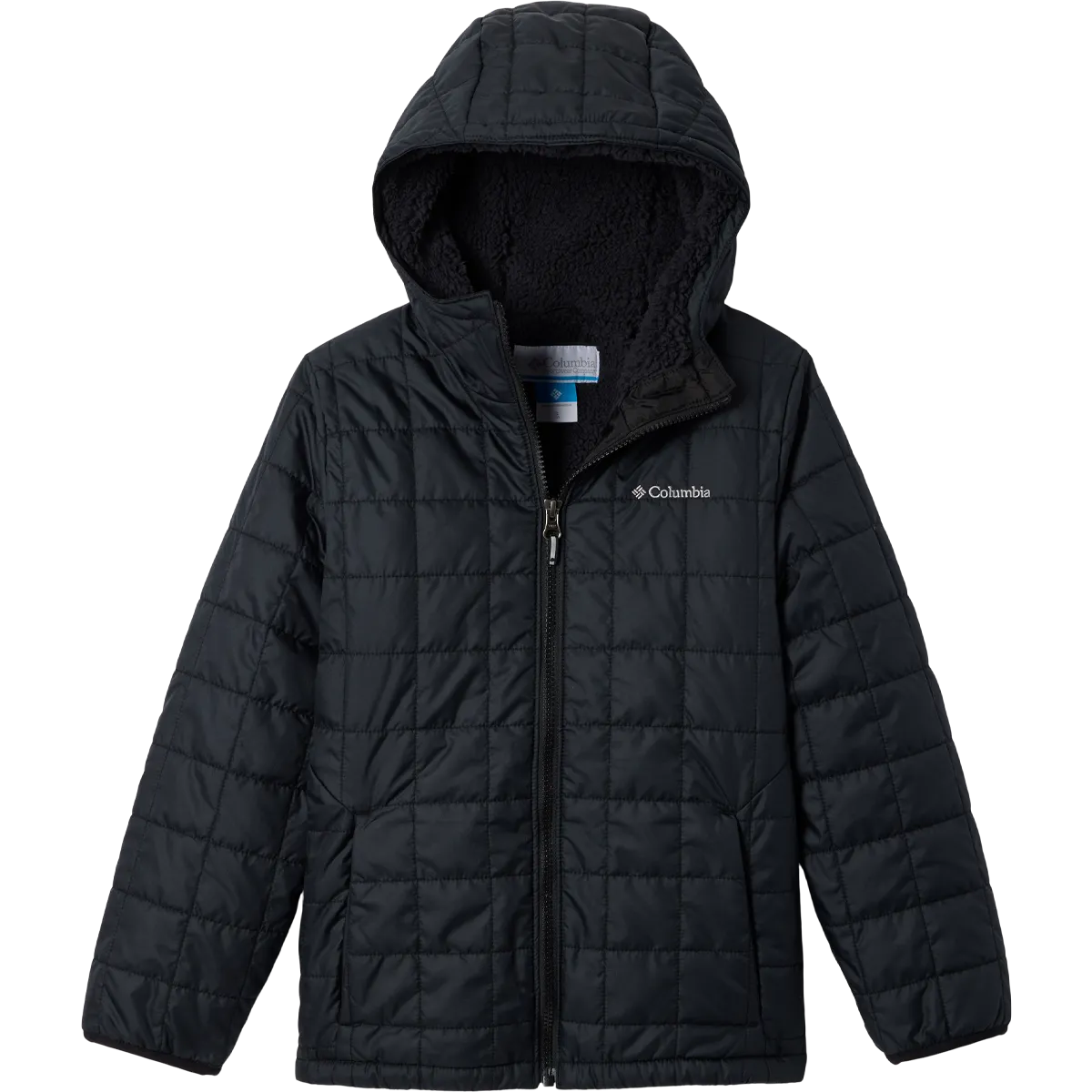 Wind Blocking Fabric Youth Rugged Ridge II Sherpa Lined Jacket
