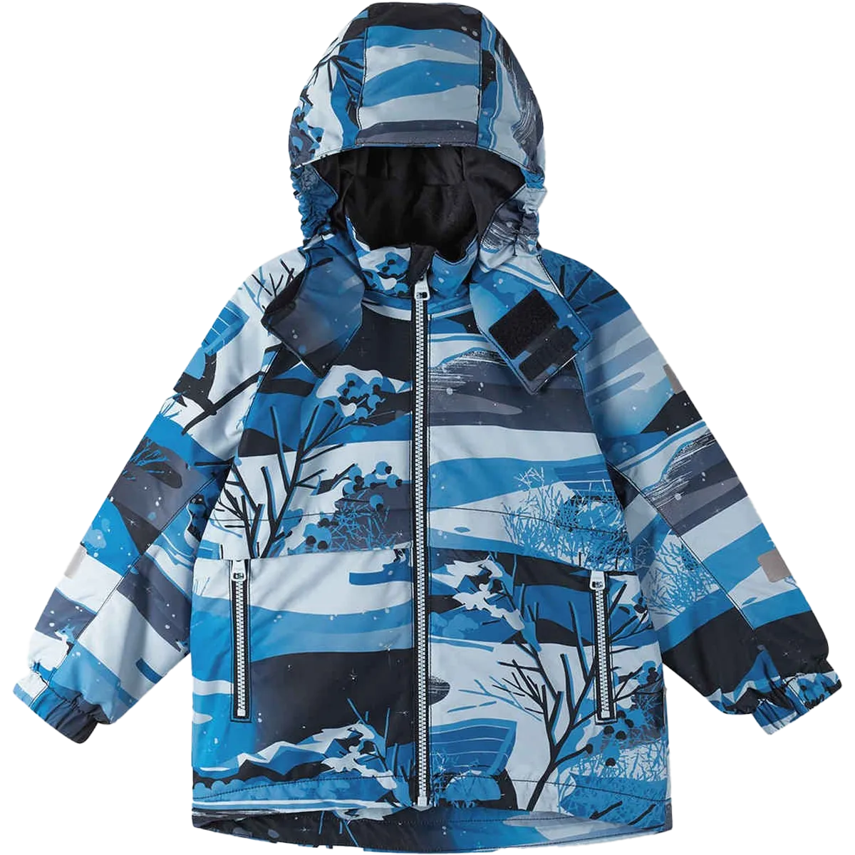 Youth Toddler Muonio Winter Jacket LowProfileStitching Zipper Closure Mechanism