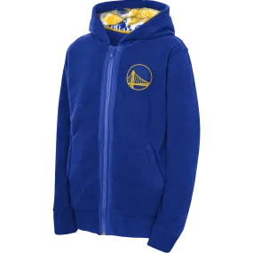 Youth Warriors Key Line Sherpa Full Zip Fleece Comfy Knitwear Sleek Knit