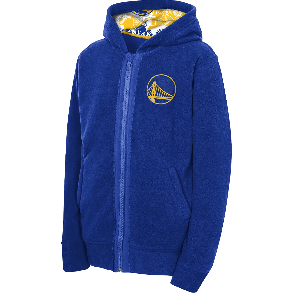 Youth Warriors Key Line Sherpa Full Zip Fleece Comfy Knitwear Sleek Knit