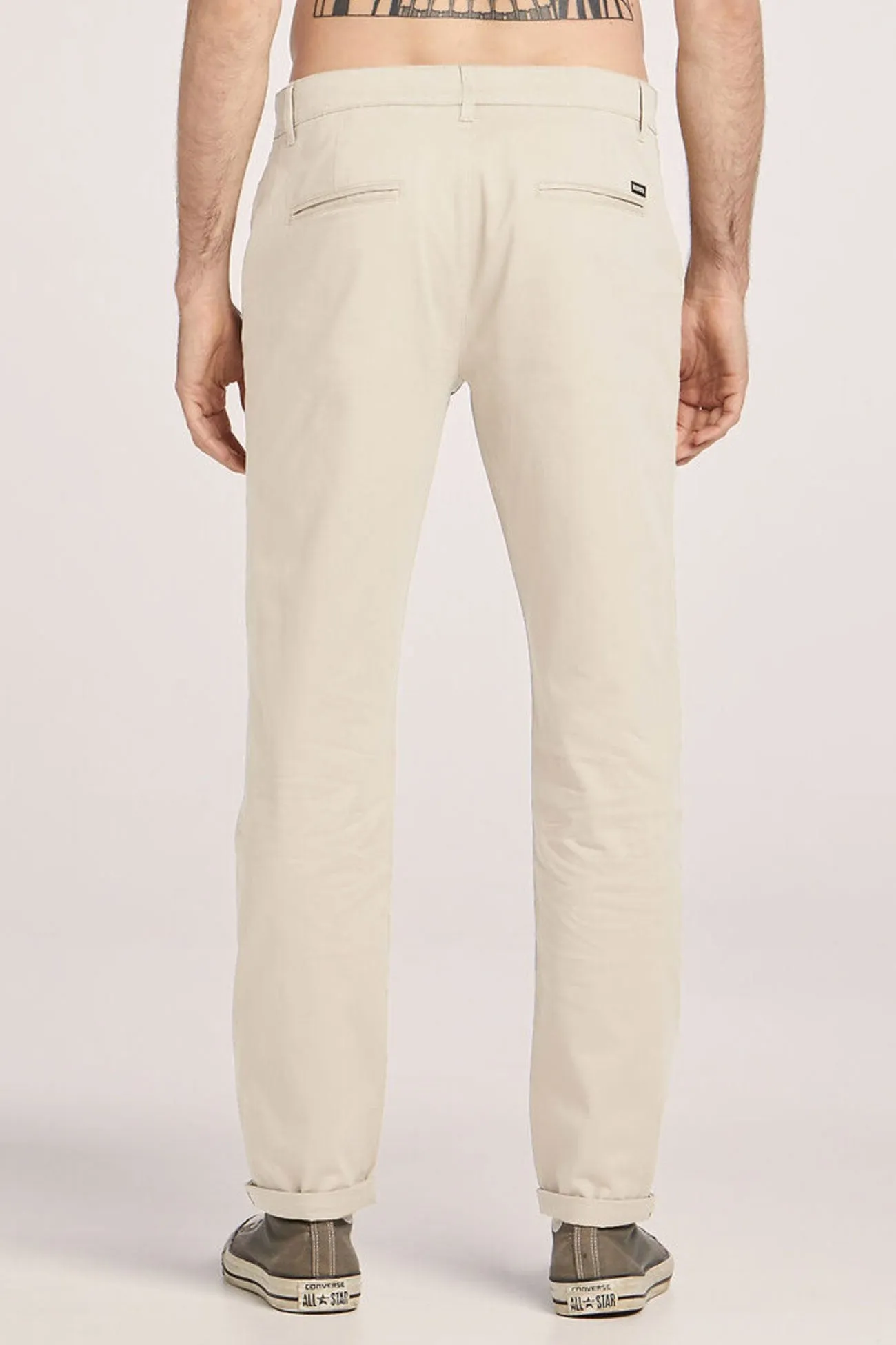 Z Stretch Chino Stone Smart Style