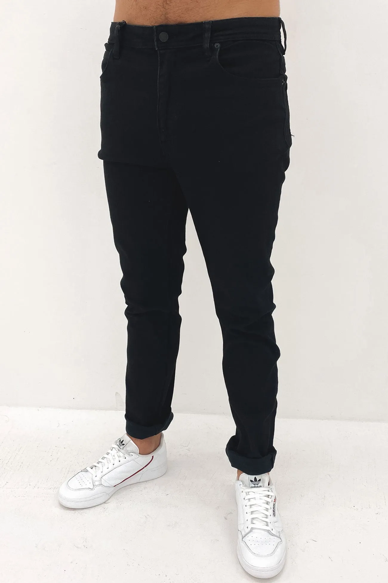 Z-Three Jean Prime Black Vintage Wash Unisex Attire