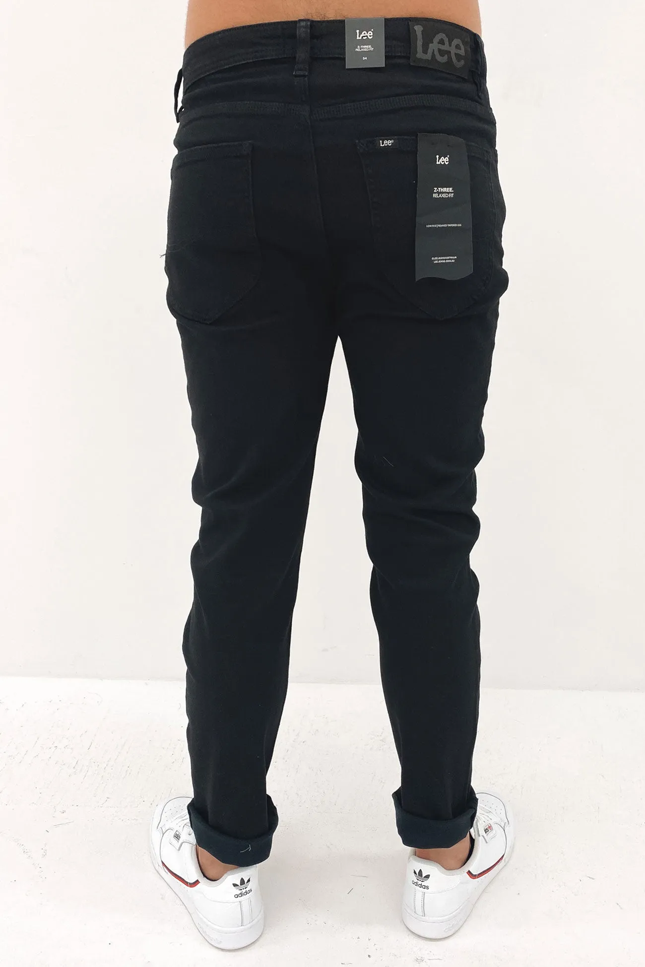 Z-Three Jean Prime Black Versatile Relaxed Style Always Fits Well