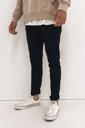 Luxury Minimalist Z-Two Jean Prime Black