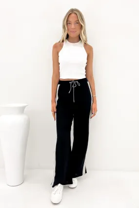 Zander Pant Black Comfort Wearable All Occasion