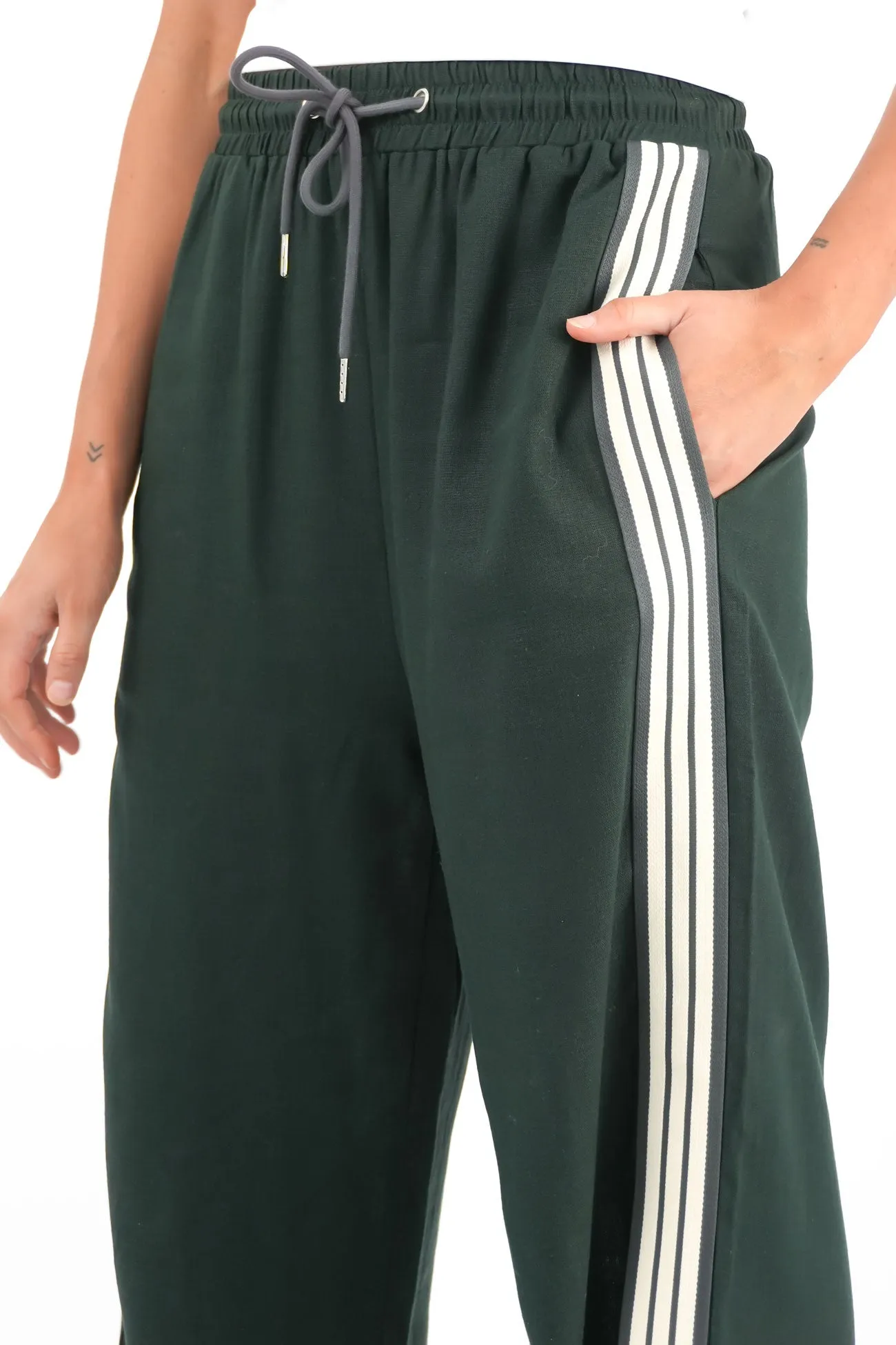 Organic Cotton Zander Pant Dark Green
