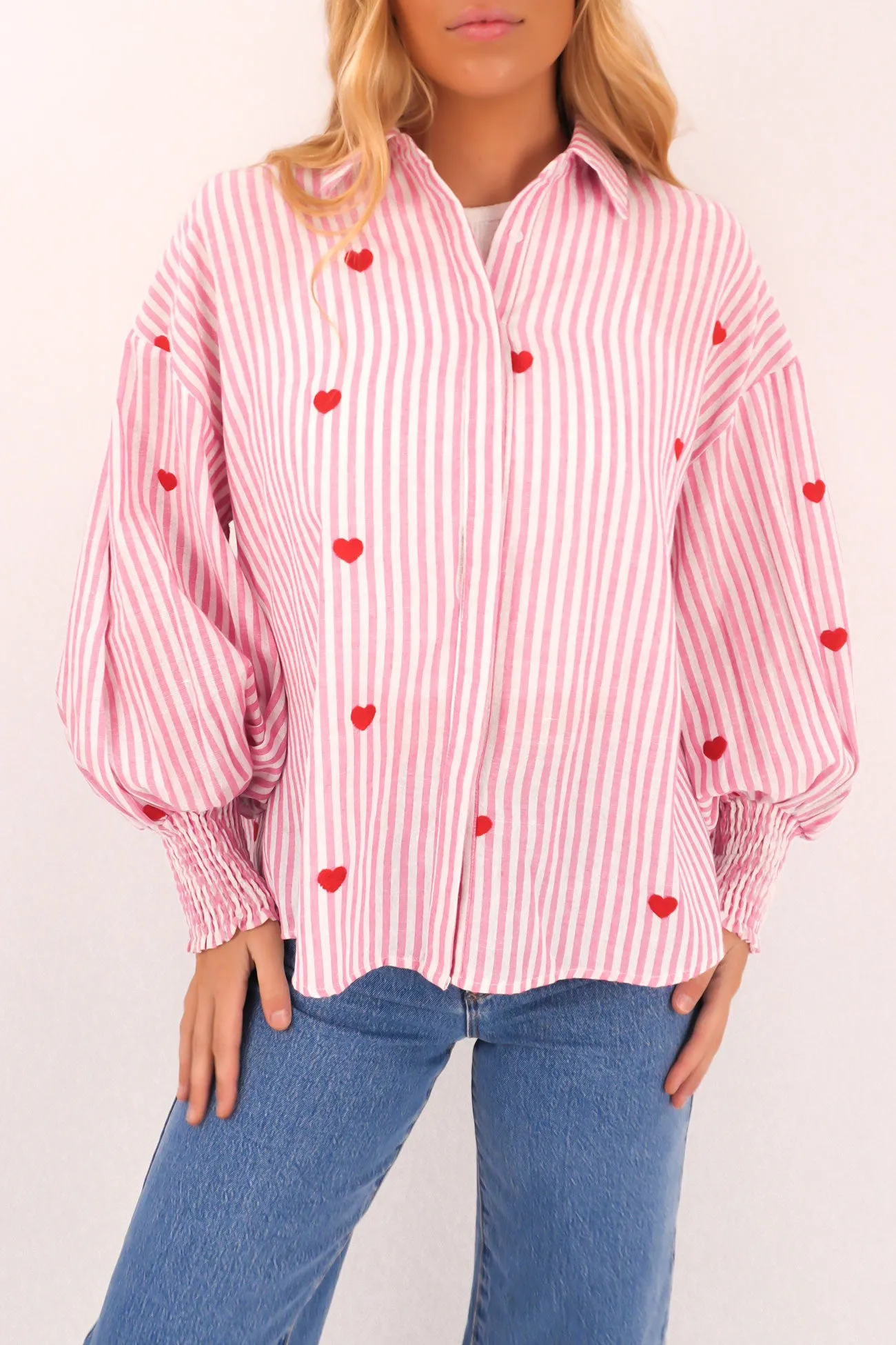 Zavier Shirt Pink Stripe Corporate Wear